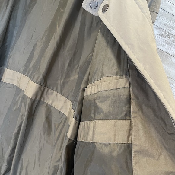 Vintage Members Only‎ Mariner Mens 2X Jacket Beige Full Zip Lined Windbreaker - Picture 13 of 16